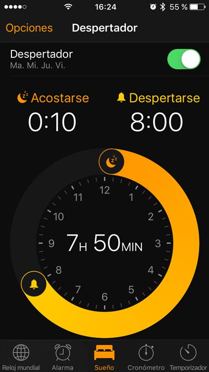 Nueva función de Despertador en iOS-10.